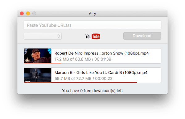 youtube downloader free for mac 10.6
